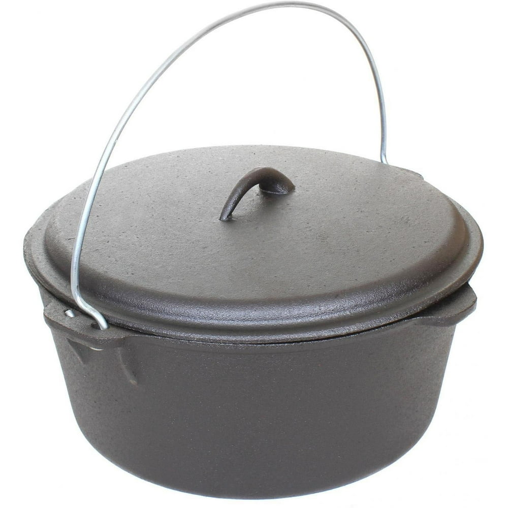 Cajun Classic 9-quart Unseasoned Cast Iron Dutch Oven