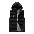 thumbnail image 3 of guisaled Heated Vest for Men Lightweight Detachable Heated Vests with Hood 2025 Winter Warm Heated Jacket Battery Pack Not Included, 3 of 5