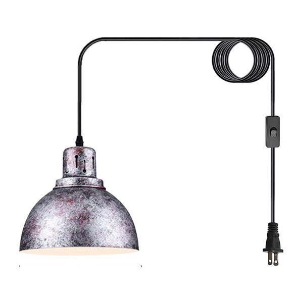 Ceiling Light Plug In Dining Room Metal Silver Bamboo Pendant Light Hanging Lamps That Plug Into Wall Outlet