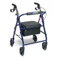 thumbnail image 1 of Lumex RJ4900B Walkabout Basic 4-Wheel Rollator, Blue, 1 of 2