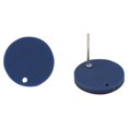 thumbnail image 1 of ruzhgo 50 Pieces Earring Ear Stud Earrings DIY Decorative Jewelry Finding Accessory for Homemade Professional Dark Green Dark Blue, 1 of 6