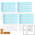 thumbnail image 1 of Zipper Food Fresh-Keeping Storage Bags, Leakproof Freezer Safe Clear Sealed Bags for Fruits, Vegetables, Meat, Grains & Kitchen Food Preservation,S 20pcs, 1 of 5