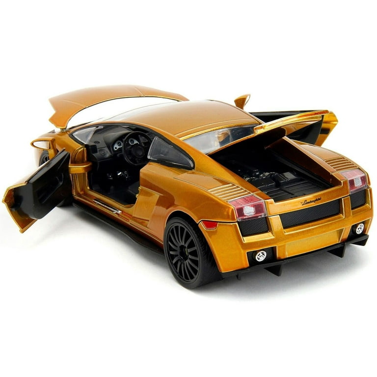 セール(SALE)開催中！ファッション通販 Jada Collectible Toy Lamborghini Gallardo Gold Metallic Fast ミニカー