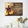 thumbnail image 5 of Motivational Wall Art Christian Canvas Wall Art Cardinal Amazing Grace Cross Wall Decor Scripture Bible Verse Prints Rustic Religious Home Decor For Office Bedroom Living Room 12x16 Inch, 5 of 6