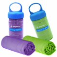thumbnail image 1 of Toalla Refrescante Yqxcc | Paquete De 2 47"X12"" | Hielo Fresco Para El Cuello | Microfibra Suave Y Transpirable Chilly | Para Yoga, Golf, Gimnasio, Camping, Correr, Entrenamiento Y Más Actividades, 1 of 5