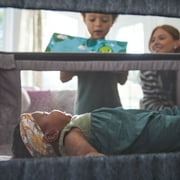 Open Box Monbebe Height-Adjustable Baby Bassinet, Castle Point, Infant