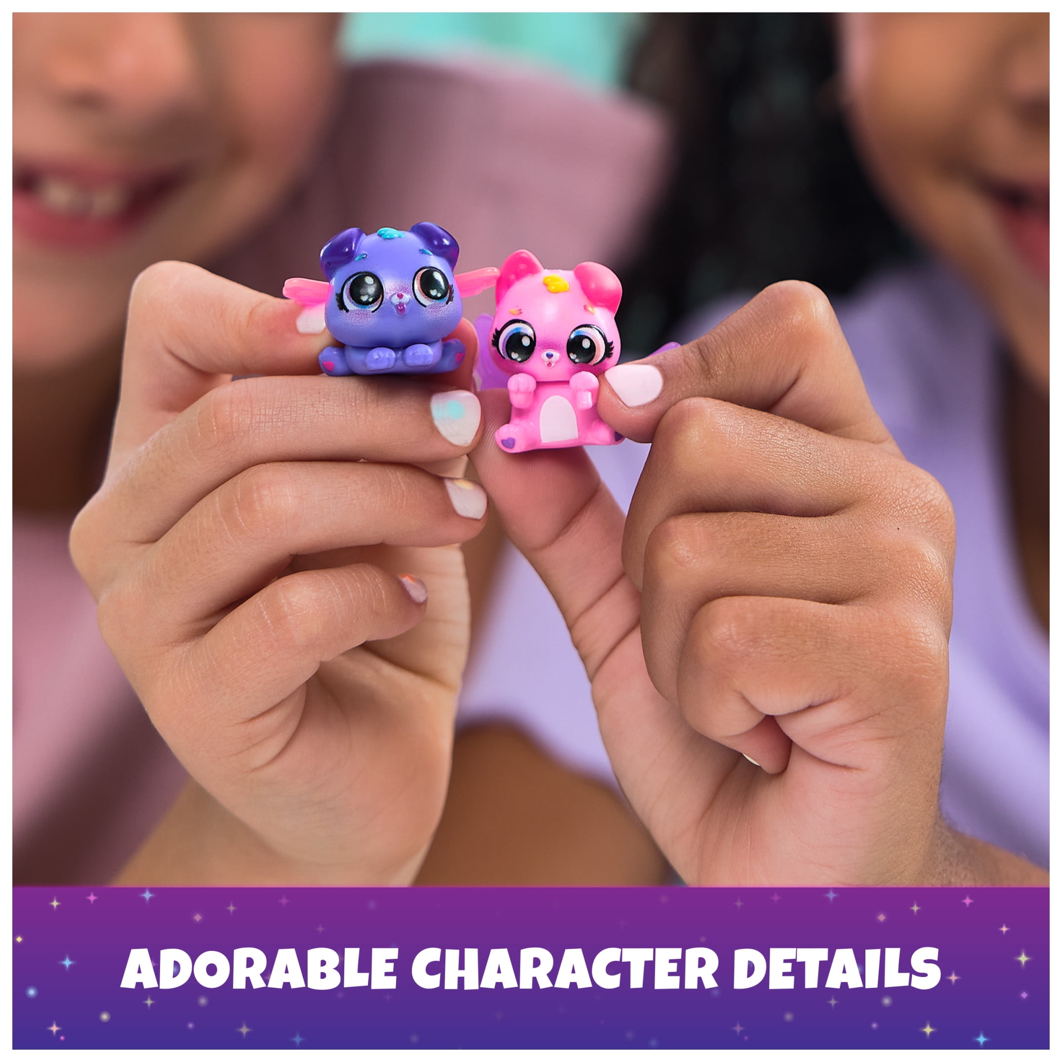 Hatchimals Alive, Neon Rainbow Bestie Pool Party with 2 Figures & 14 Accessories