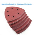 thumbnail image 2 of LotFancy Sanding Pad, 6 Holes, 60 Detail Sander Sandpaper, 40-240 Grit, 2 of 7