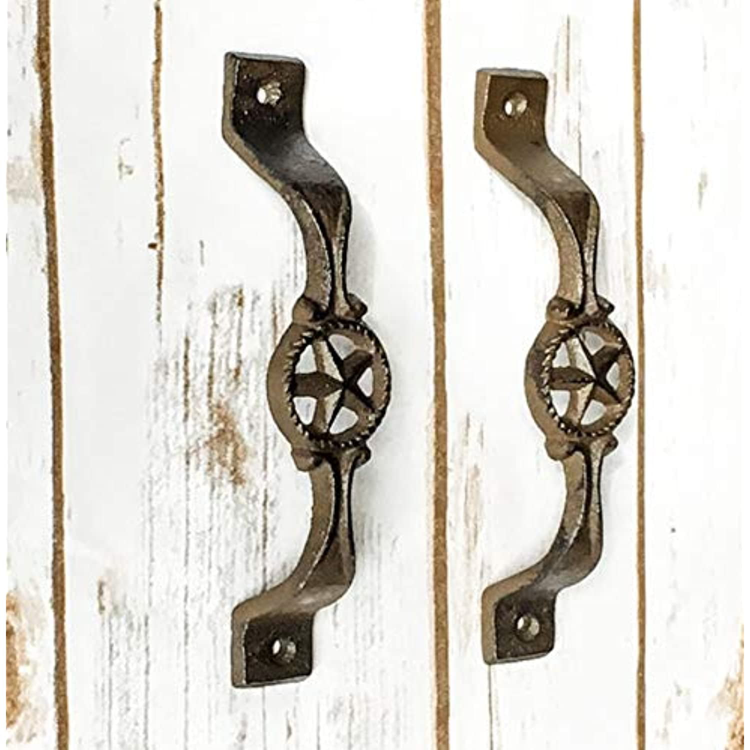 Details about   Vintage cast iron cabinet drawer door Moon Face knobs handles pull rustic 4 pcs 