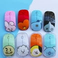 thumbnail image 3 of EIMELI  BTS Wireless Mouse Silent Mini Computer USB Receiver Ultra-thin Mouse Ergonomic Optical Mouse Fit Kids Wristband for Laptop Desktop, 3 of 8