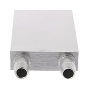 30*30mm Primary Aluminum Water Cooling Block Heat Sink System For PC Laptop CPU