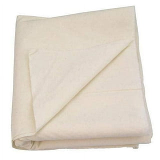 AK TRADING CO. AK Trading 63 Wide Unprimed Cotton Canvas Fabric 7oz  Natural Duck Cloth, x 1 Yard