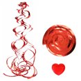 thumbnail image 2 of keepw Pack de 30 Guirlandes de Coeur Anniversaire Spirale Banderoles Restaurant Décoration Rouge 1Set, 2 of 6