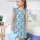 thumbnail image 4 of Balery Panda Flying in the Sky Camisón de princesa para niñas, pijama de algodón con mangas abullonadas, suave y bonito.-Large, 4 of 6