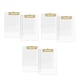 thumbnail image 1 of Paquete de 6 Portapapeles de AcríLico Transparente con Clip Dorado, TamañO Carta A4 de 8,8 X 12,2, Suministros Escolares y para el Hogar, Suministros de Oficina, 1 of 5