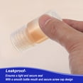 thumbnail image 4 of Unique Bargains 12 Pcs Bouteilles de Réactif 10ml, Bouteilles Rondes à Large Ouverture en PP avec Bouchon à Vis Blanc, 4 of 6
