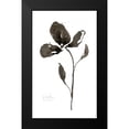 thumbnail image 2 of Goldberger, Jennifer 16x24 Black Modern Framed Museum Art Print Titled - Solitary Sumi-e II, 2 of 5