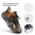 thumbnail image 4 of Tiger Pattern Walking Shoes for Men Woman Lightweight Tennis Fashion Elastic Sports Shoes Cushion Basketball Shoes, 4 of 7