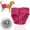 Pink, variant on Tucknest Reusable Female Dog Diapers, Washable Leak Proof Panties for Small Medium Large Dogs, Adjustable Period Diapers for Heat Cycle, L Size, Black