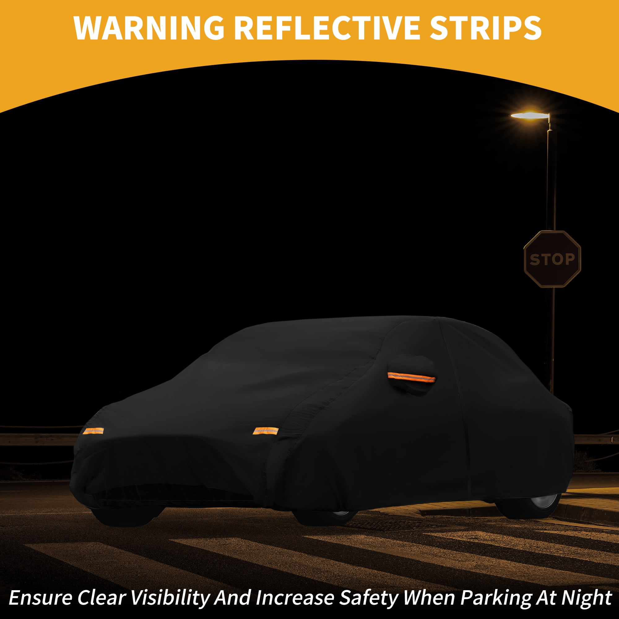 Unique Bargains Durable Waterproof Car Cover Black ["for Subaru BRZ"]