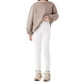 thumbnail image 3 of Winter Ladies Lined Pants Thermal Base Layer Trousers for Cozy Warm Activity Wear, 3 of 6