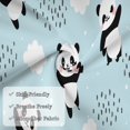 thumbnail image 5 of Disketp Cute Panda Bear Pillowcase, Queen Size Pillow Cases for Bedroom,Office,Sofa, Pillow Cover with Envelope Closure - 20x36in, 5 of 7