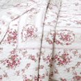thumbnail image 1 of Ensemble de Douillette Grand Lit 3 Pcs Ensemble de Literie Doux pour une Excellente Nuit de Sommeil Rose Jardin de Roses Floral Couvre-Lit Réversible Couvre-Lit, 1 of 3
