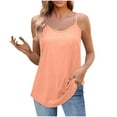 thumbnail image 4 of Timegard Camisole Tops for Women Scoop Neck Sleeveless Adjustable Strap Casual Loose Comfy Tank Tops, 4 of 6