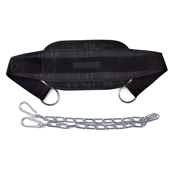 BESTSKY Weight Lifting Dip Belt U-shaped Weight Lifting Dip Belt with Chain