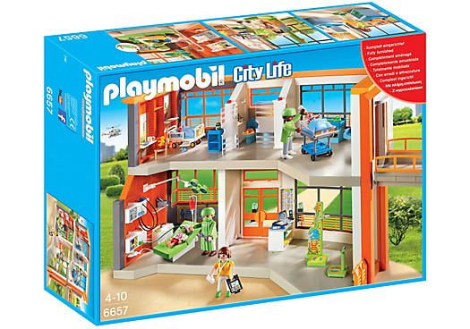 playmobil hospital clinic
