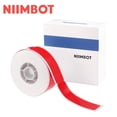 thumbnail image 2 of (6 pack) NIIMBOT Cable Label Maker Tape (0.49" x 4.29") Printer Sticker Paper with Self-Adhesive for D11/D110/D101/H1/H1S,1 Roll of 65 (Red), 2 of 8
