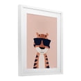 thumbnail image 2 of Stupell Industries Contemporary Cool Tiger in Sunglasses White Framed Print Under Glass, 17 x 21, by Rachel Nieman, 2 of 8