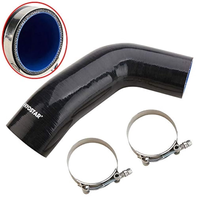 Kyostar-manguera de entrada de silicona, codo, tubo de entrada Turbo para Audi A3 VW MK7 Golf GTI R EA888 1,8 T 2,0 T