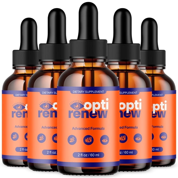 Opti Renew Vision Support Drops Advanced Formula Eye Health Supplement OptiRenew 150 Servings