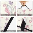 thumbnail image 6 of Seahorse and Star White Pattern Teens Toddler Nap Mat with Pillow, Sleeping Mat Bag for Preschool Daycare 60"x20", 6 of 6