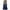 Blue, variant on Wancir Women Long Sleeve V-Neck Casual Long Dress Pleated Waist Maxi Dresses with Pockets