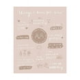 thumbnail image 2 of Straatsma, Leah 20x24 White Modern Wood Framed Museum Art Print Titled - Things I Know For Sure, 2 of 4