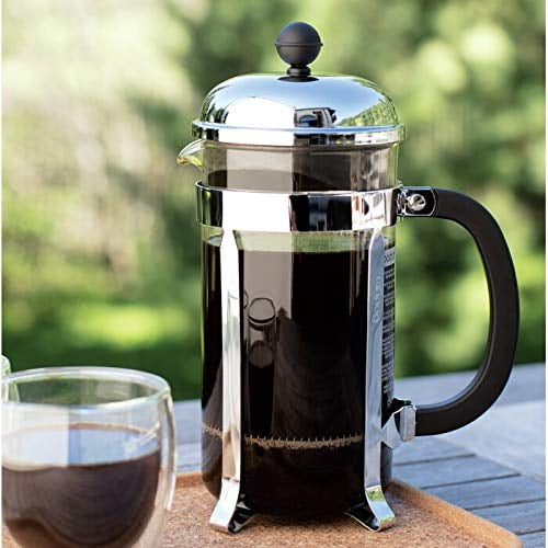 All For You French Press Single Serving Coffee Maker | Small French