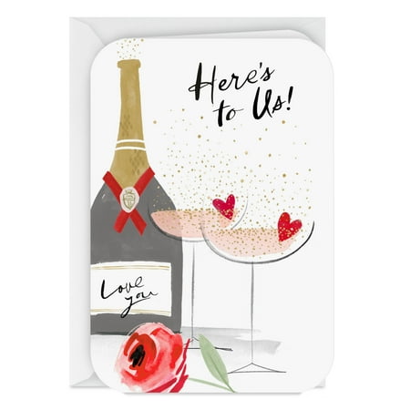 Hallmark Anniversary Card for Spouse (Here's to Us)