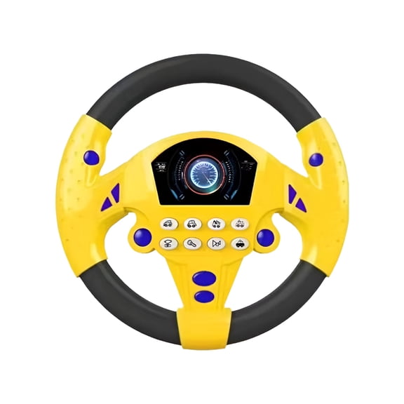 BESTSKY Steering Wheel Toys for Toddlers,Children Steering Wheel with Sound Driving Car Toys for Boys and Girls,Kids Interactive Toys