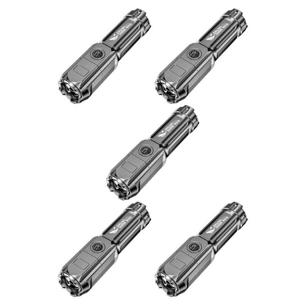 Matsuzay Bright Flashlights USB Highlight Outdoor Focusing Lighting Flash Power Torch Waterproof Battery Camping Light Type2 Matsuzay CBP090216