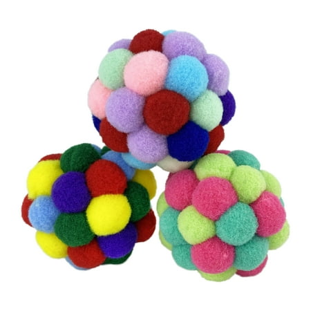 Vibrant Life Pom Pom Cat Toy, Assorted Colors