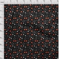 thumbnail image 4 of oneOone Polyester Spandex Orange Fabric Poker Card Craft Projects Decor Fabric Printed By The Yard 56 Inch Wide, 4 of 4