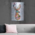 thumbnail image 6 of Luxe Metal Art 'Deer' by Artpoptart, Metal Wall Art, 24"x36", 6 of 9