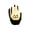 B, variant on Glowing Skeleton Hand with LED Light Halloween Scary Lamp Decoration Realistic Scary Hands Lamps for Indoor and Outdoor