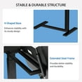 thumbnail image 3 of GIANNA Adjustable Overbed Table with Wheels, Mobile Rolling Laptop Desk, Tilting Bedside Table for Laptop, Bed, Sofa, and Office Use, Black, 3 of 7