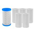 thumbnail image 3 of Cartucho de filtro para piscina, papel de filtro para piscina, repuestos para piscinas elevadas, tipo C 56636, 58603, 56637 y 58384, 3 of 9