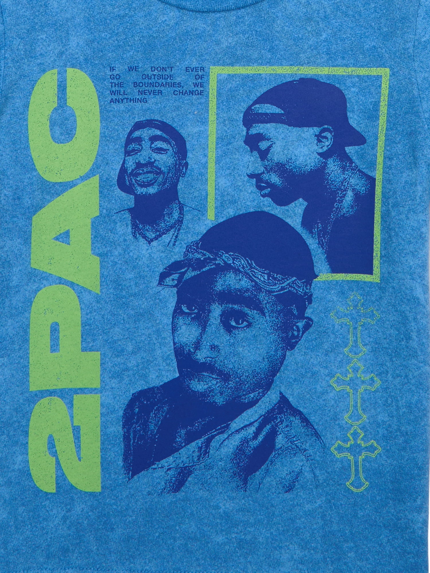 2Pac Toddler Boys or Girls Graphic Tee, Sizes 12M-5T