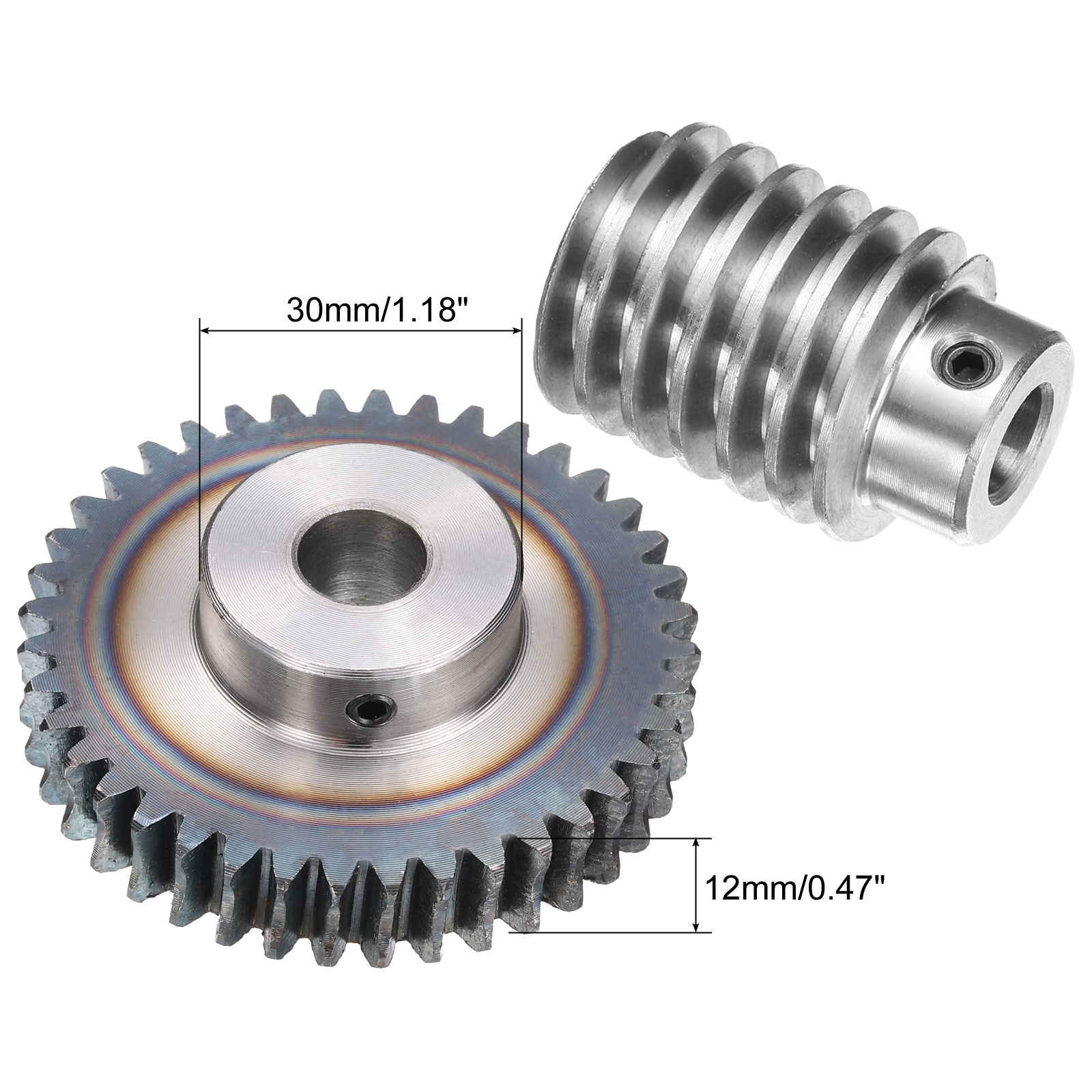 Schneckengetriebe Aus Messing – 1-7/8 Zoll Außen-, 20 Zähne – Ersatz Für MTD 917-04861, 717-04449 & Co. – Für Schneefräsen & Getriebe