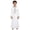 White, variant on Boy's Muslim Arab Solid Color Thobe Long Sleeve Kaftan Embroidered Robe Islamic Arabic Abaya Thobe (White, 3-4 Years)